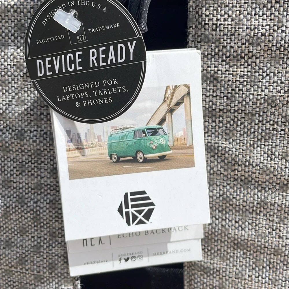 NWT | HEX Echo Mirage Laptop “15 Backpack